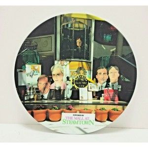 The Office Dunder Mifflin Plate Scranton Steamtown Mall Convention 2007 Rare